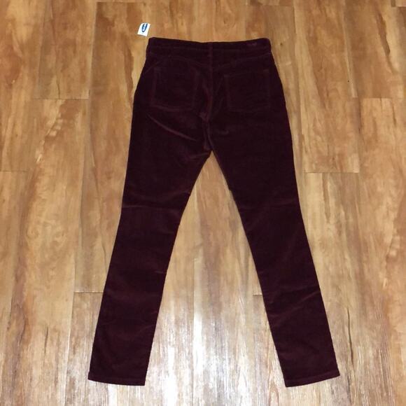 Old Navy Girl’s Rockstar Super Skinny High Rise Velvet Pants Size 16 Plus - Picture 4 of 11